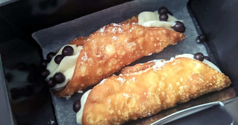 Cannolis menu Tapas Resto Plateau