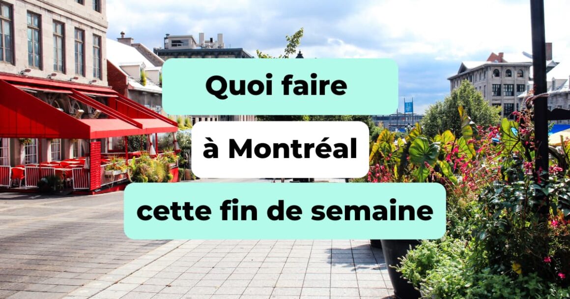 Quoi faire à Montréal cette fin de semaine ? 9, 10 et 11 septembre 2022 Montréal CityCrunch
